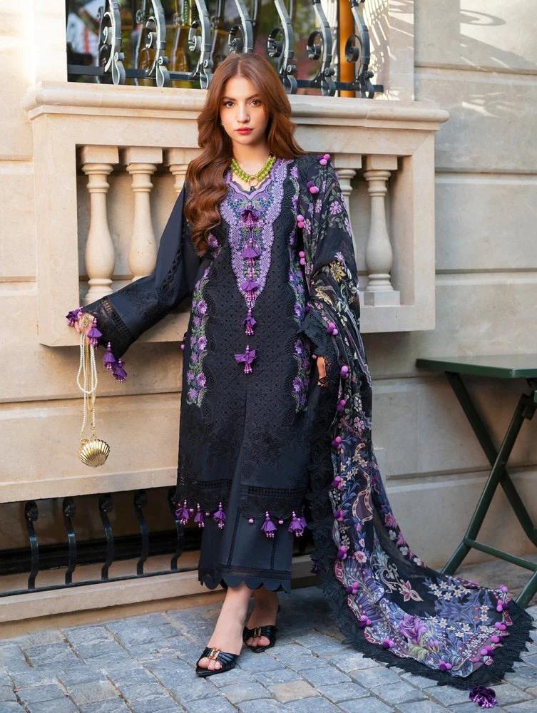 Black Embriodered Suit