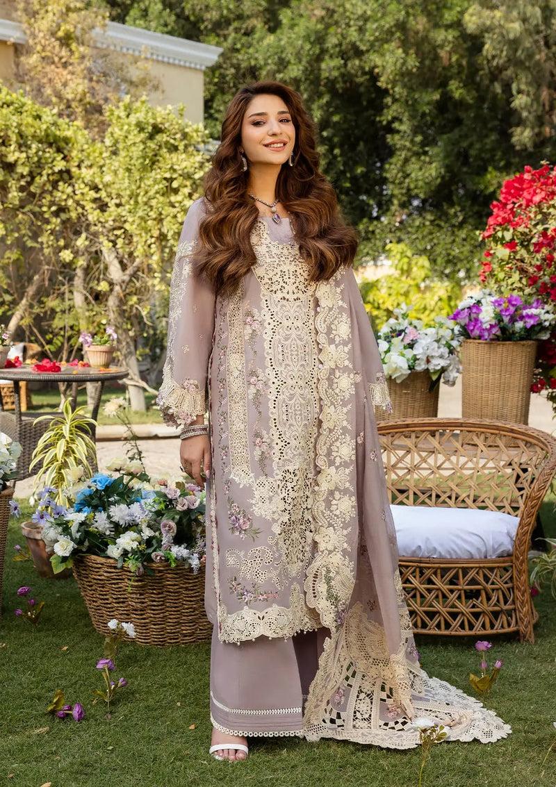 3PC Embroidered Unstitched Lawn Suit |